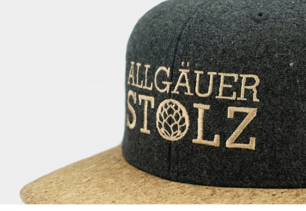 "Allgäuer Stolz" - dunkelgrau (Snapback)